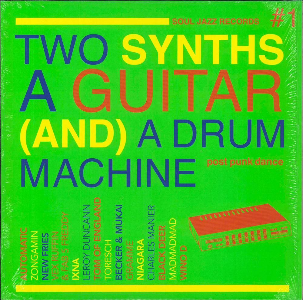 Various-Dance Two Synths A Guitar (And) A Drum Machine #1 UK 2-LP vinyl record set (Double LP Album) SJRLP462