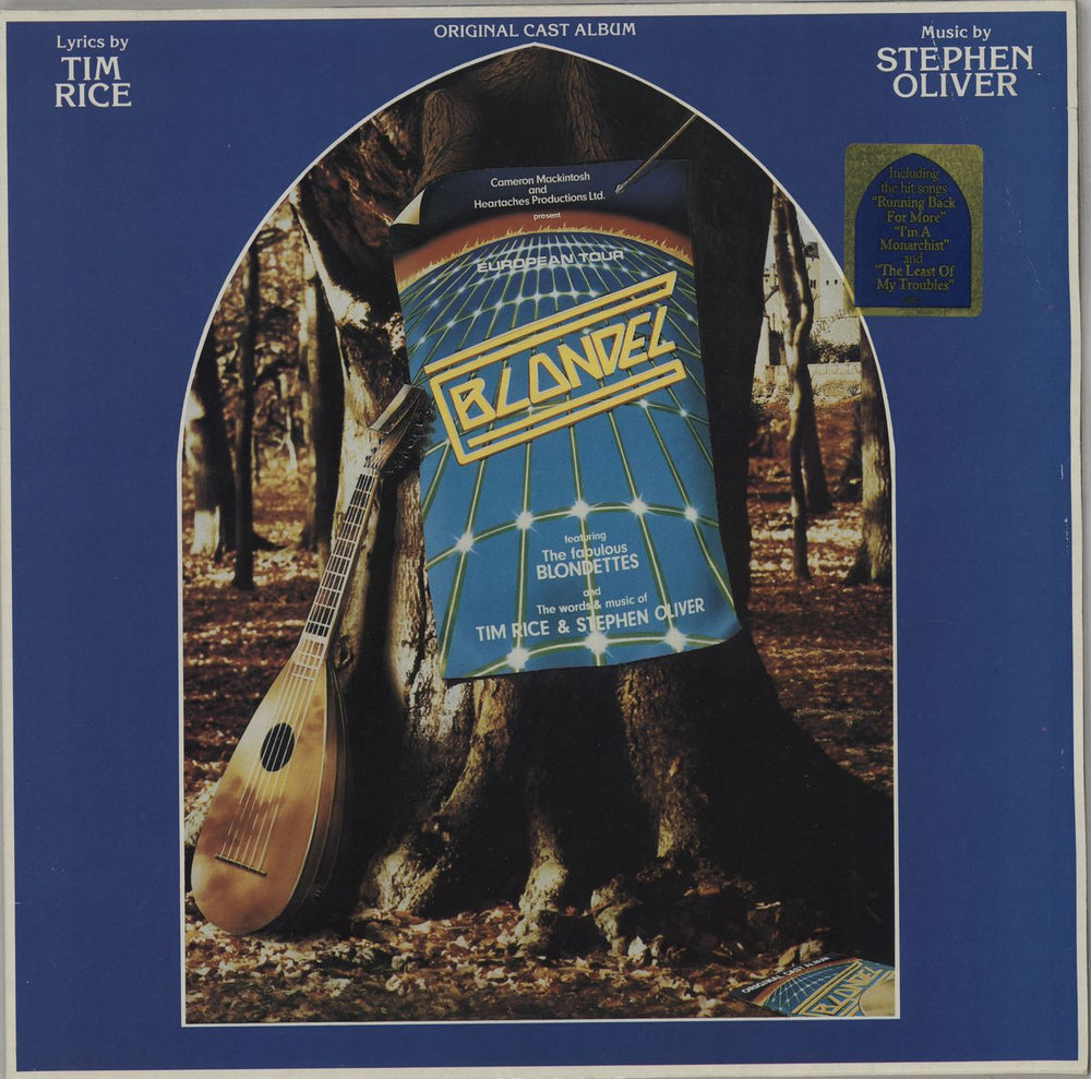 Various-Film, Radio, Theatre & TV Blondel - Original Cast Album UK 2-LP vinyl record set (Double LP Album) DBL1