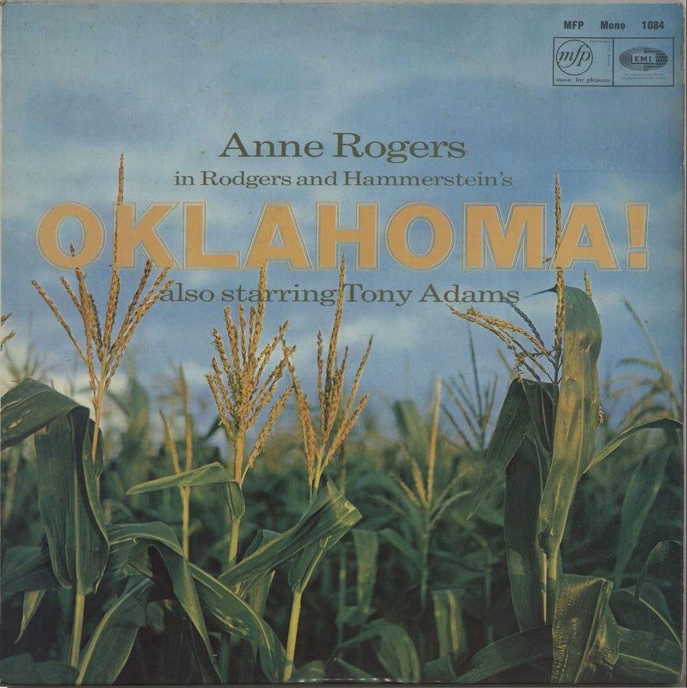 Various-Film, Radio, Theatre & TV Oklahoma! UK vinyl LP album (LP record) MFP1084