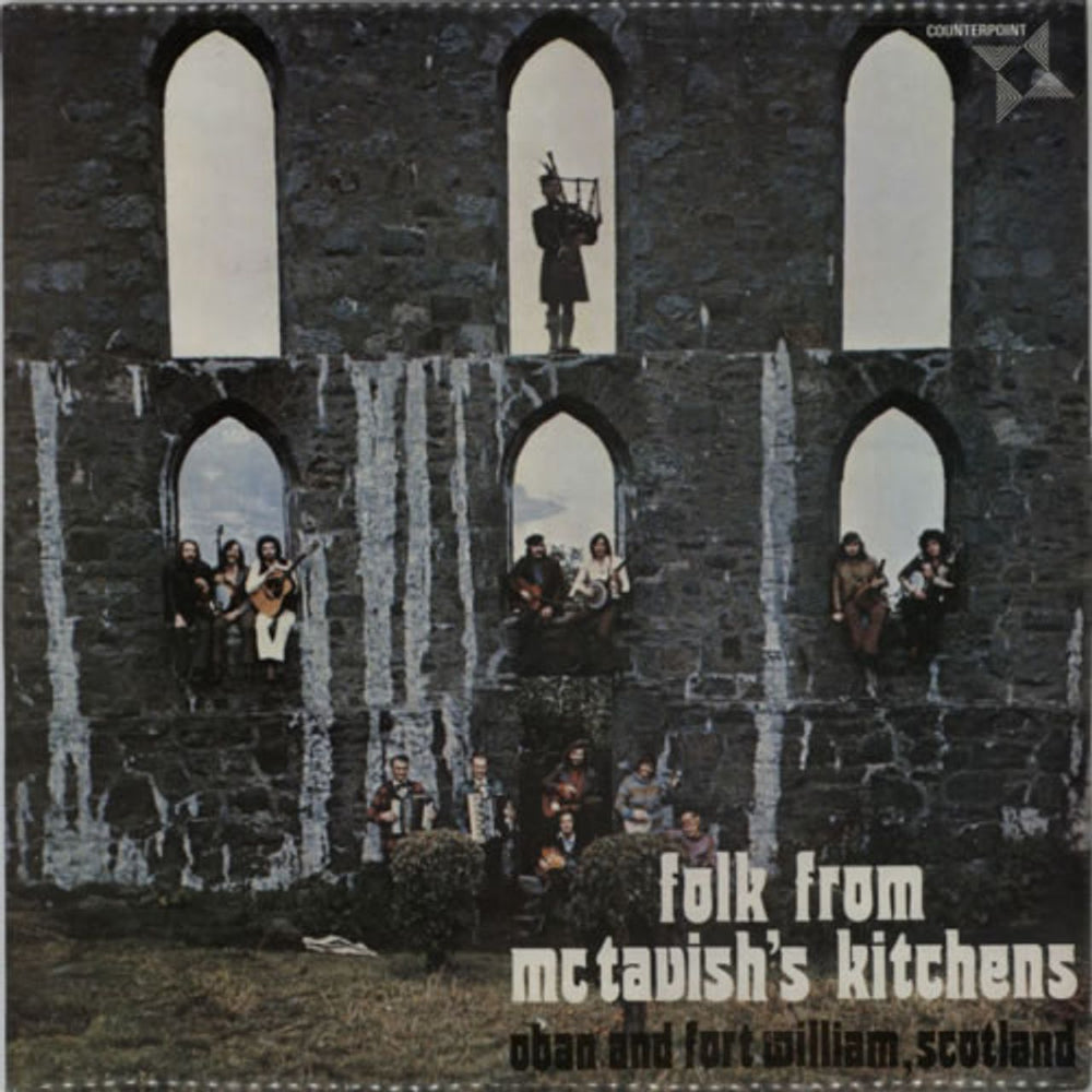 Various-Folk Folk From McTavish's Kitchen UK vinyl LP album (LP record) CPT3994