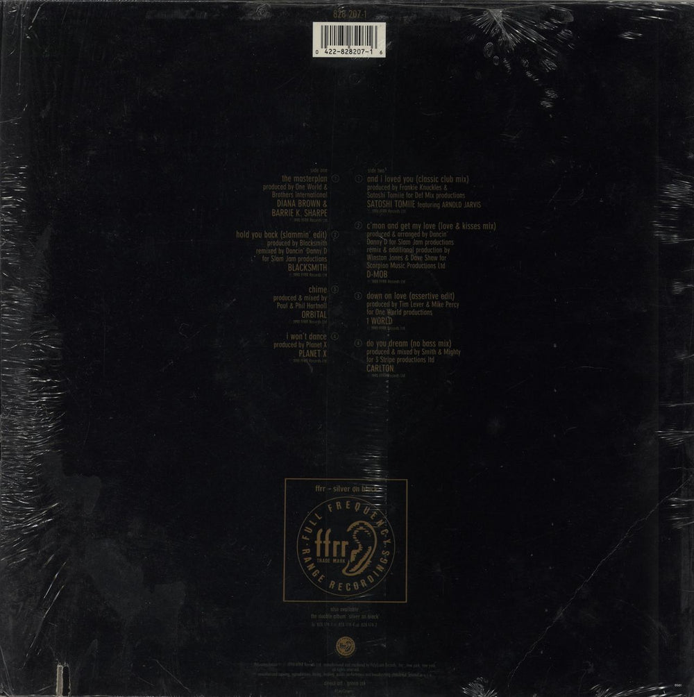 Various-Hip Hop & Rap FFRR- Gold On Black 1990 US vinyl LP album (LP record) 042282820716