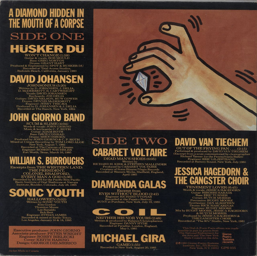 Various-Indie A Diamond Hidden In The Mouth Of A Corpse US vinyl LP album (LP record)