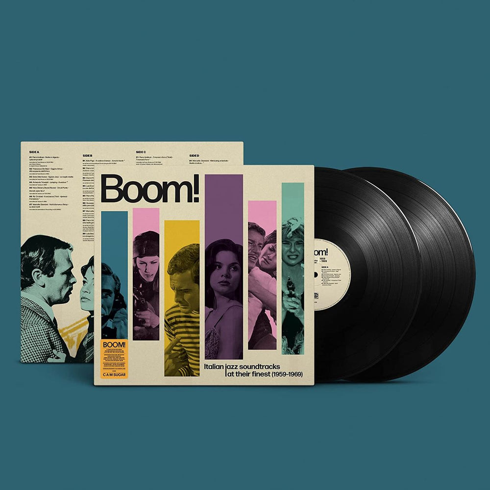 Various-Jazz Boom! Italian Jazz Soundtracks At Their Finest (1959-1969) - Sealed UK 2-LP vinyl record set (Double LP Album) V-J2LBO789605