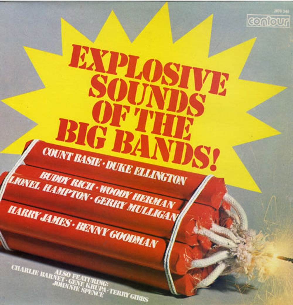 Various-Jazz Explosive Sounds Of The Big Bands UK vinyl LP album (LP record) 2870348