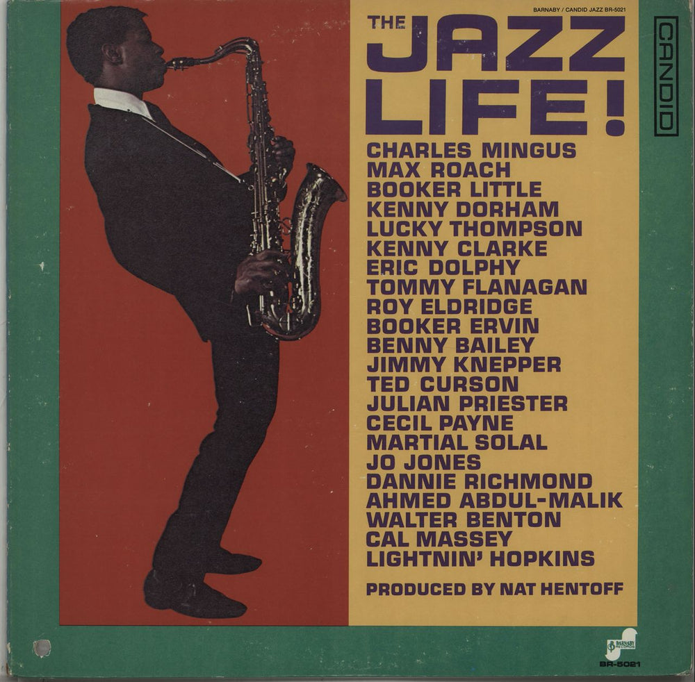 Various-Jazz The Jazz Life! US vinyl LP album (LP record) BR-5021