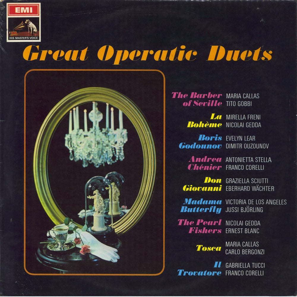 Various-Opera Great Operatic Duets UK vinyl LP album (LP record) ASD2382