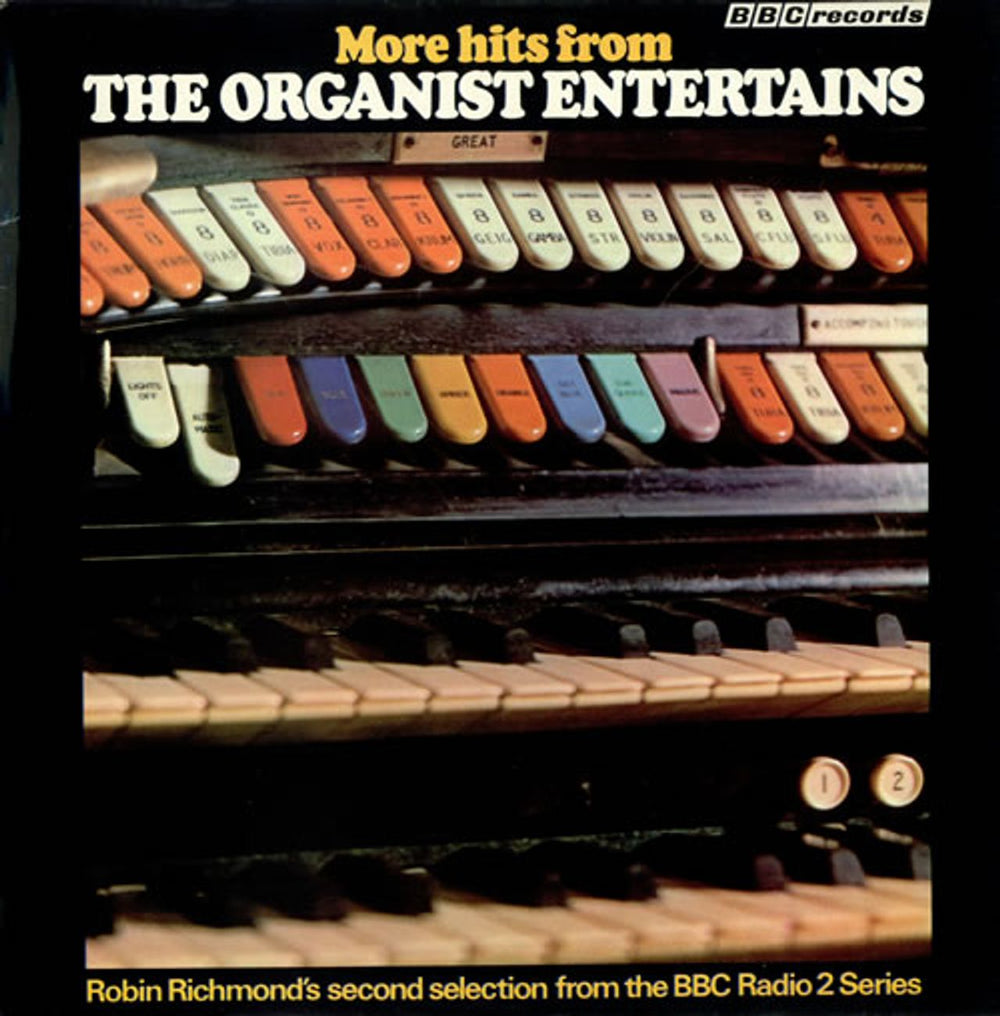 Various-Organs More Hits From The Organist Entertains UK vinyl LP album (LP record) REC110M