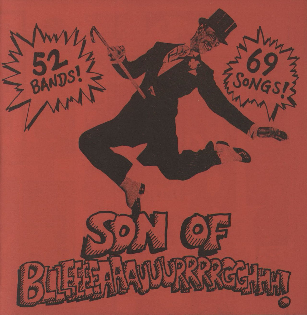 Various-Punk & New Wave Son Of Bllleeeeaaauuurrrrgghhh! US 7" vinyl single (7 inch record / 45) #12