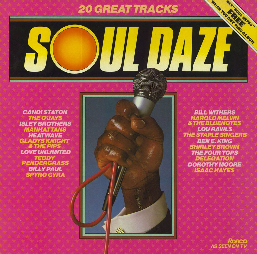 Various-Soul & Funk Soul Daze / Soul Nites UK 2-LP vinyl record set (Double LP Album) RTL2080