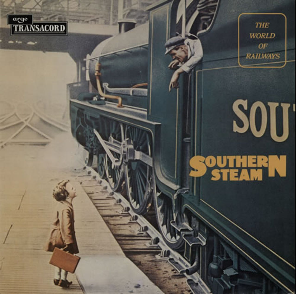 Various-Trains Southern Steam UK vinyl LP album (LP record) SPA462