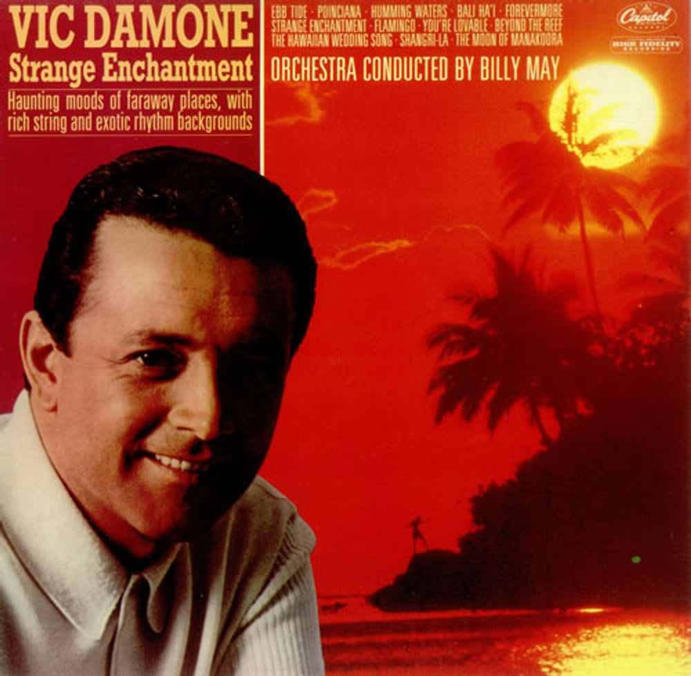 Vic Damone Strange Enchantment UK vinyl LP album (LP record) CAPS26-0003-1