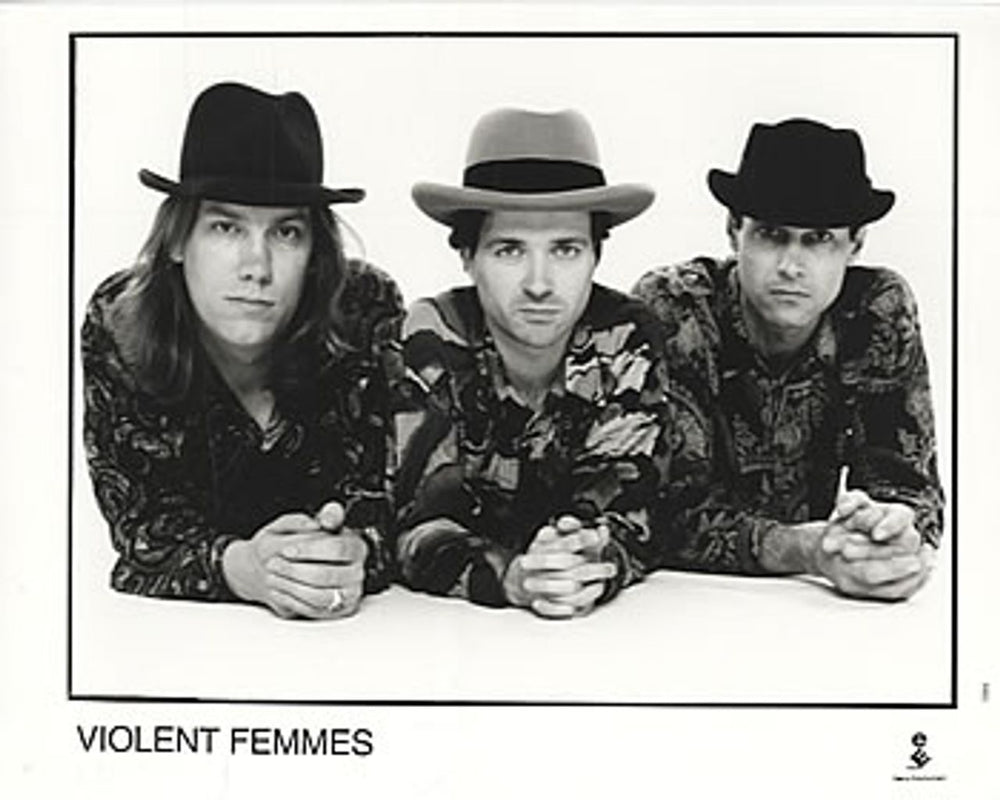 Violent Femmes Publicity Photograph UK Promo photograph PULBICITY PHOTOTGRAPH