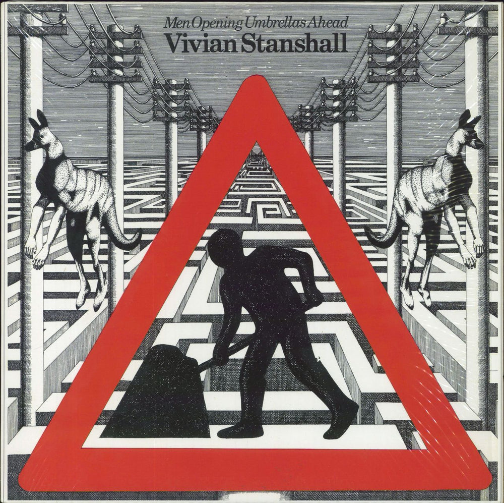 Vivian Stanshall Men Opening Umbrellas Ahead UK vinyl LP album (LP record) POPPYLP015