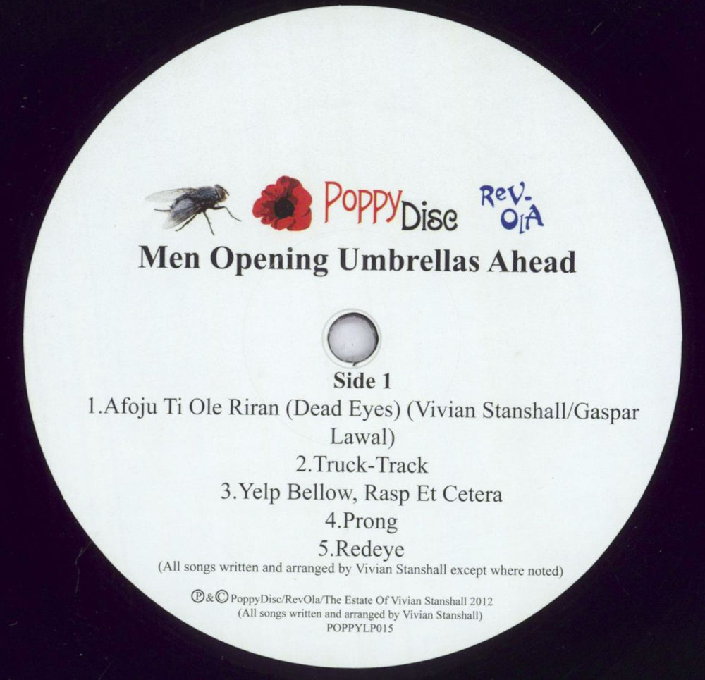 Vivian Stanshall Men Opening Umbrellas Ahead UK vinyl LP album (LP record) VIVLPME830869
