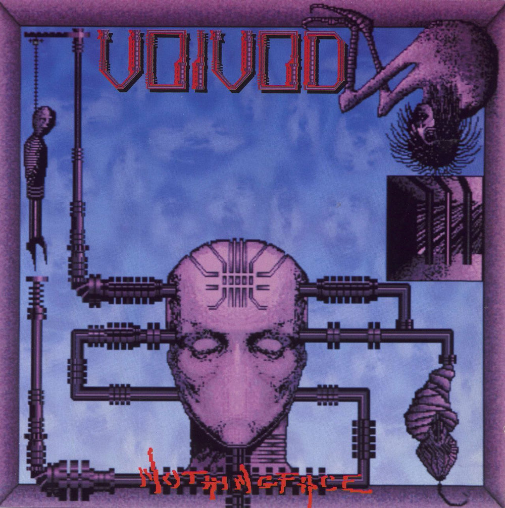 Voivod Nothingface German vinyl LP album (LP record) N0142-1