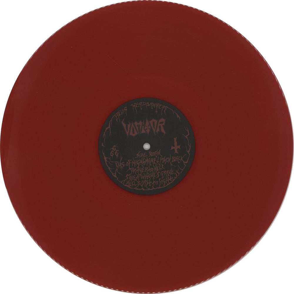 Vomitor The Escalation - Red Vinyl US vinyl LP album (LP record) X2MLPTH659089