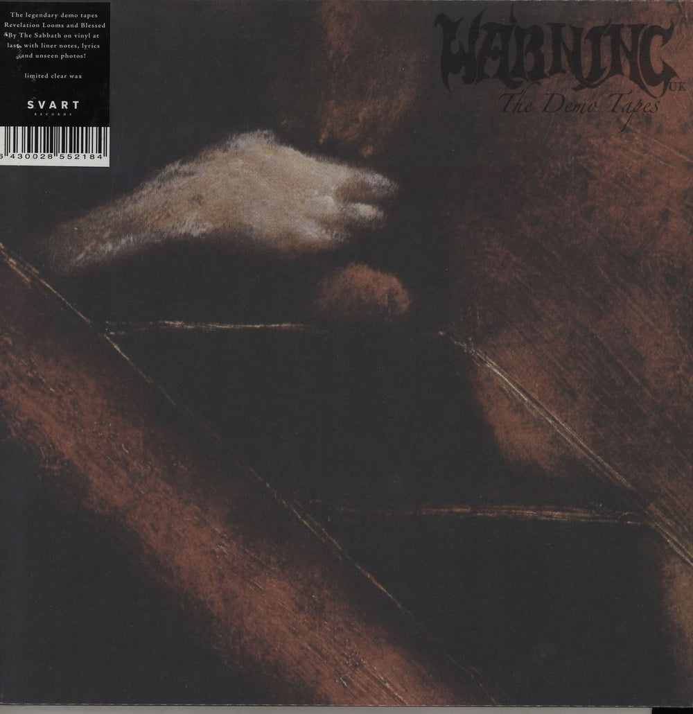 Warning The Demo Tapes - Clear Vinyl Finnish vinyl LP album (LP record) SVR-018