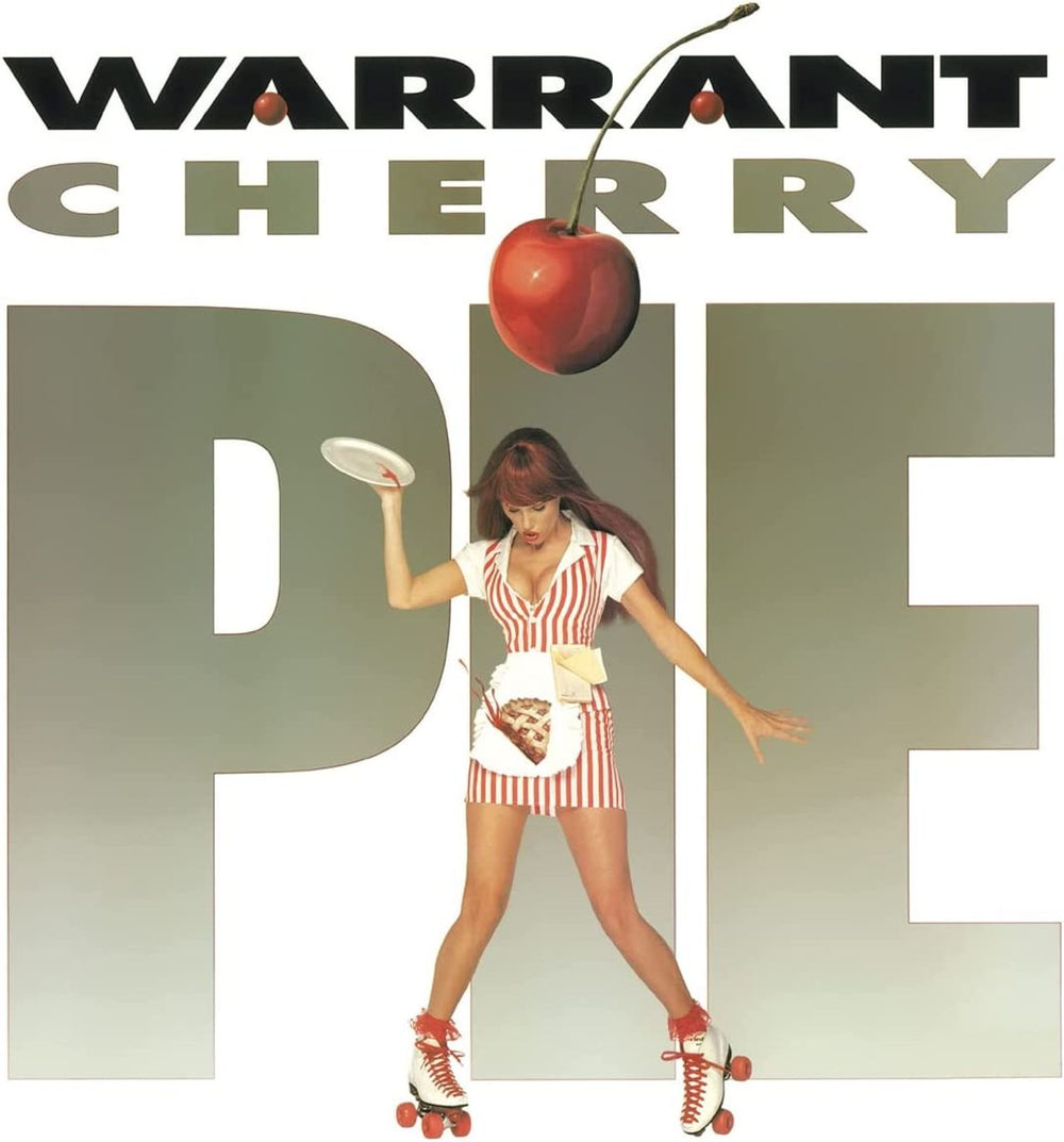 Warrant Cherry Pie - Cherry Coloured Vinyl 180 Gram UK vinyl LP album (LP record) WNTLPCH809804