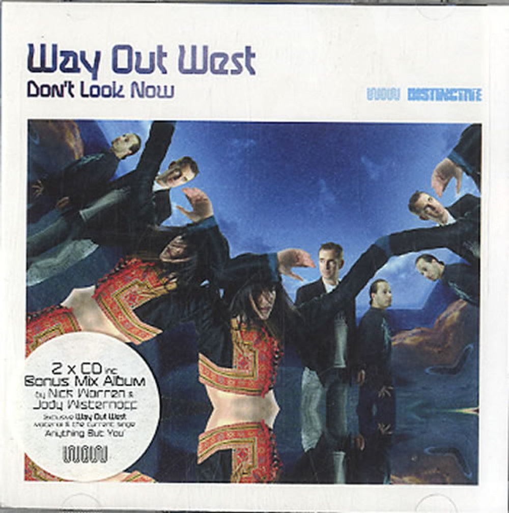 Way Out West Don't Look Now UK 2 CD album set (Double CD) DISNCD126