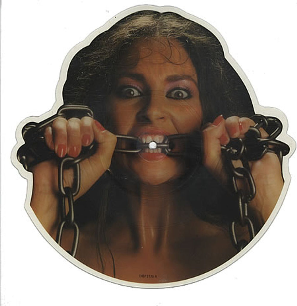 Waysted Women In Chains UK shaped picture disc (picture disc vinyl record) CHSP2736