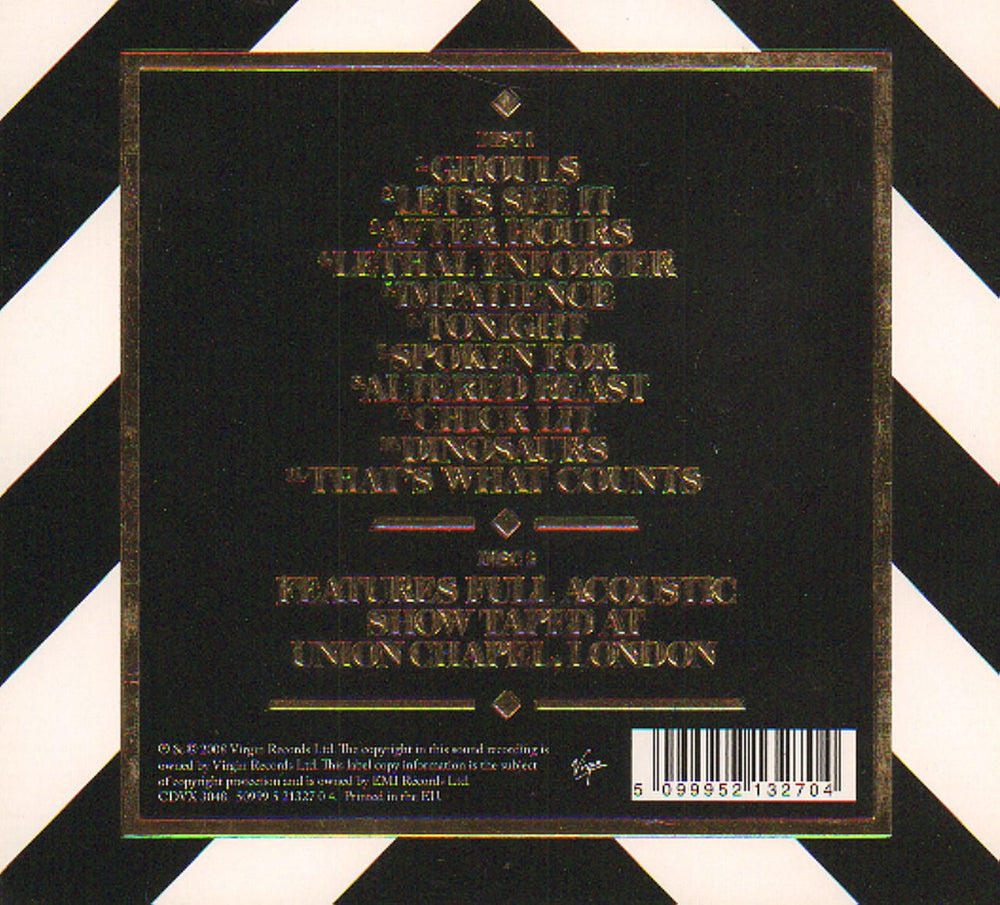 We Are Scientists Brain Thrust Mastery UK 2 CD album set (Double CD) WSI2CBR428960