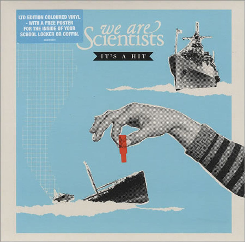 We Are Scientists It's A Hit - Both 7"s UK 7" vinyl single (7 inch record / 45) VUS/X319