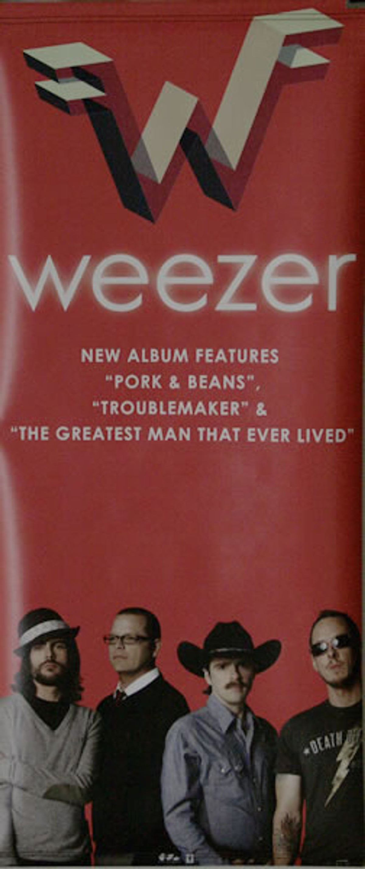 Weezer The Red Album US Promo Display RareVinyl