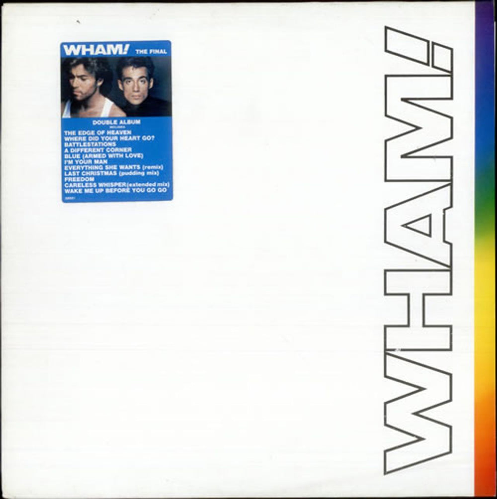 Wham The Final - Picture stickered sleeve Dutch 2-LP vinyl record set (Double LP Album) EPC88681