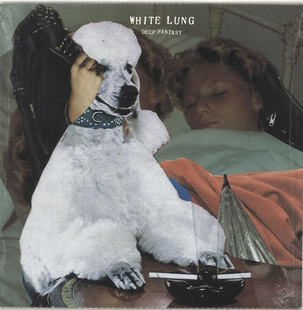 White Lung Deep Fantasy US vinyl LP album (LP record) WIGLP335