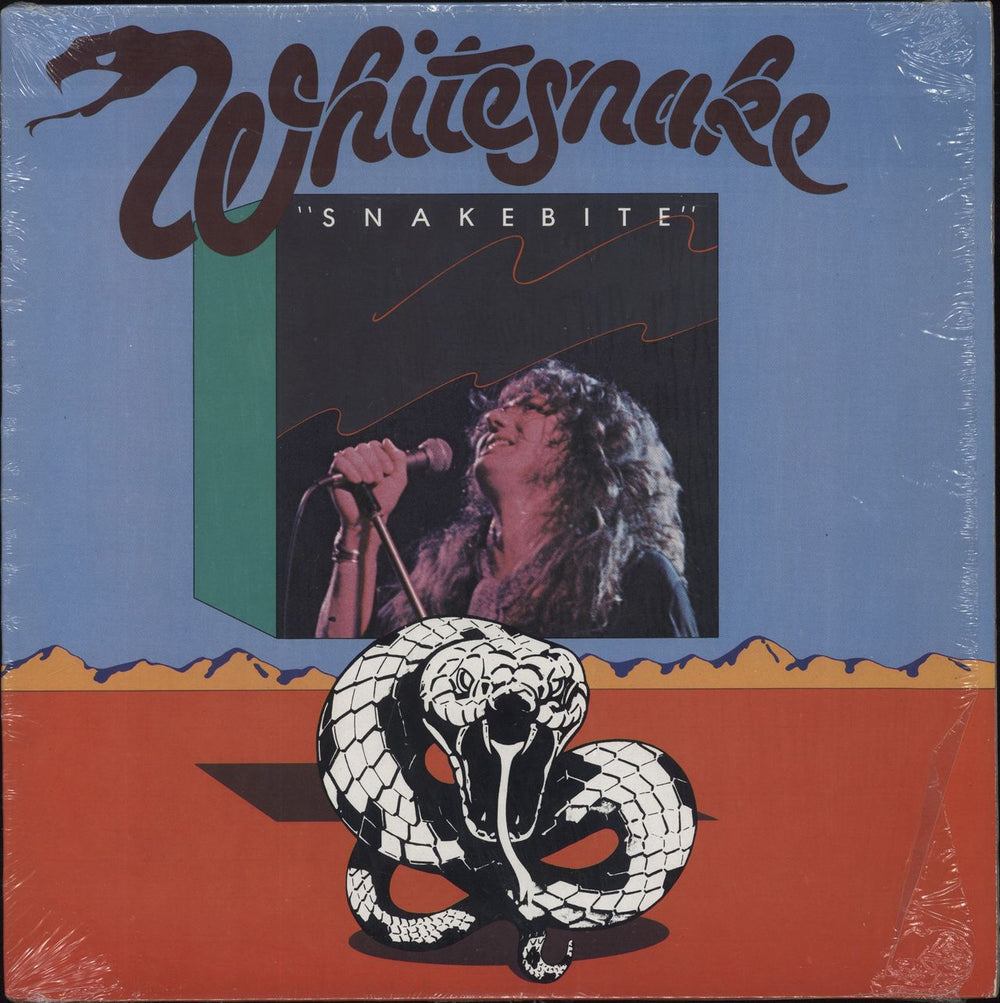 Whitesnake Snakebite Canadian vinyl LP album (LP record) XGHS24174