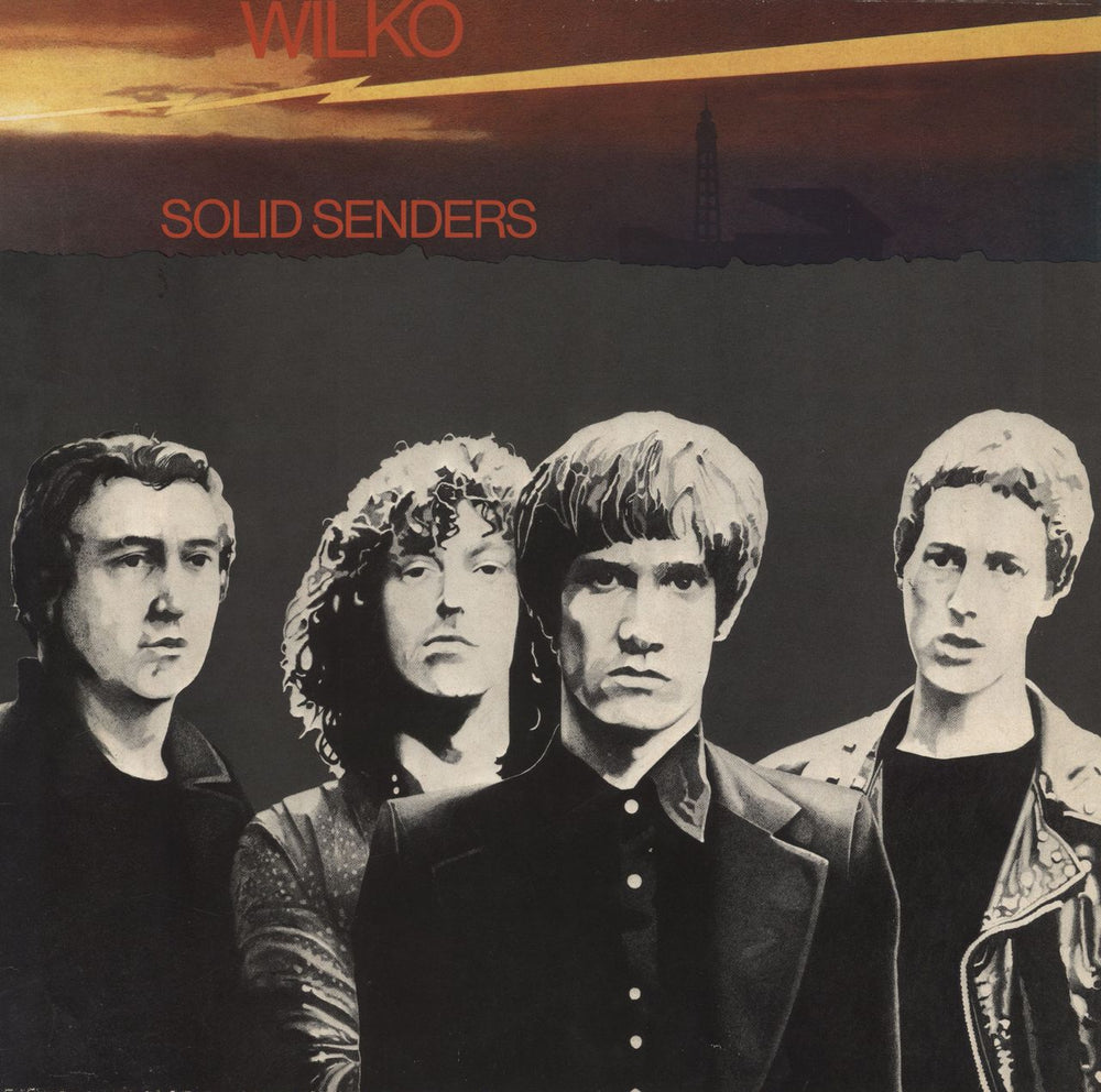 Wilko Johnson Solid Senders Dutch vinyl LP album (LP record) 26478XOT