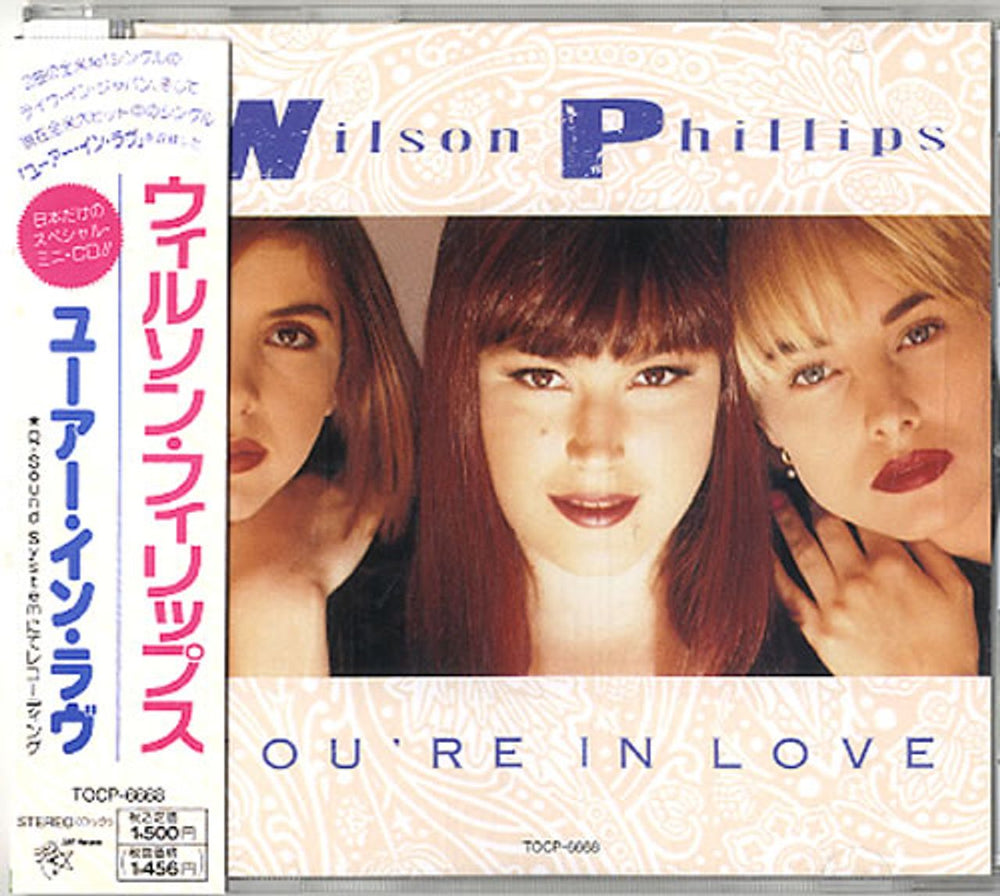 Wilson Phillips You're In Love Japanese Promo CD single (CD5 / 5") TOCP-6668