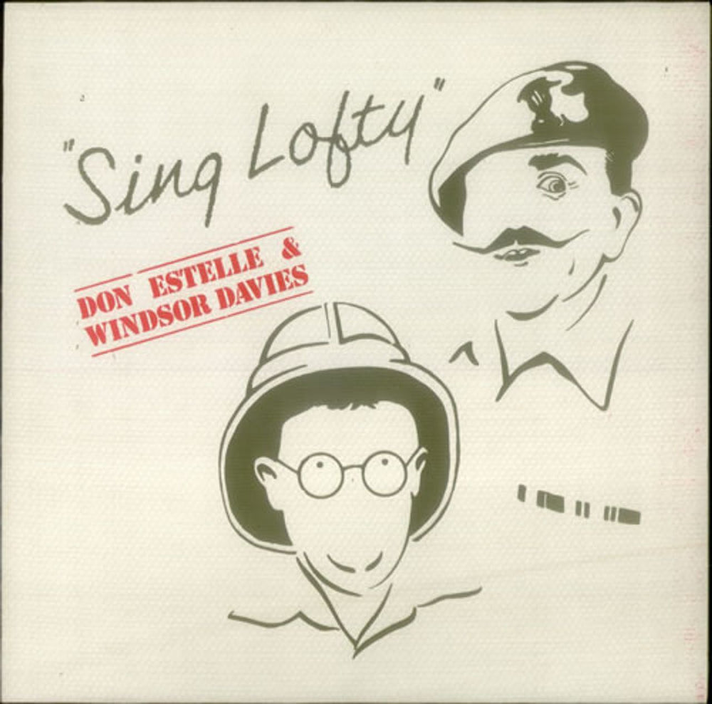 Windsor Davies & Don Estelle Sing Lofty UK vinyl LP album (LP record) EMC3102