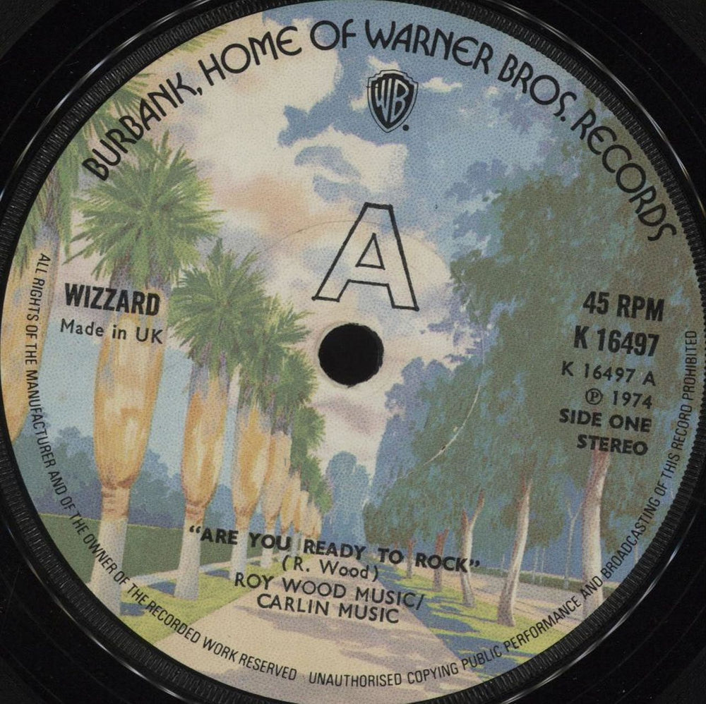 Wizzard Are You Ready To Rock - 1st - Solid UK 7" vinyl single (7 inch record / 45) K16497