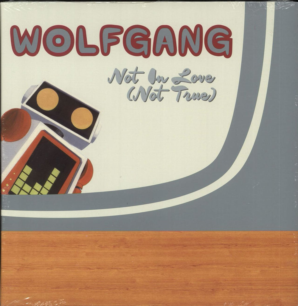 Wolfgang Not In Love (Not True) - White Vinyl US 7" vinyl single (7 inch record / 45) HYP45-001W