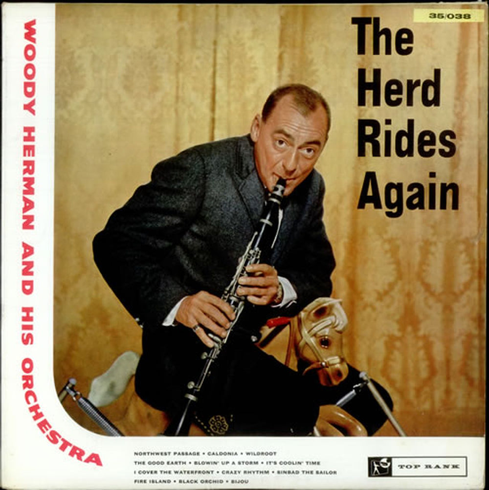 Woody Herman The Herd Rides Again UK vinyl LP album (LP record) 35/038