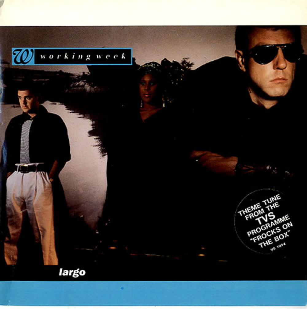 Working Week Largo UK 7" vinyl single (7 inch record / 45) VS1024