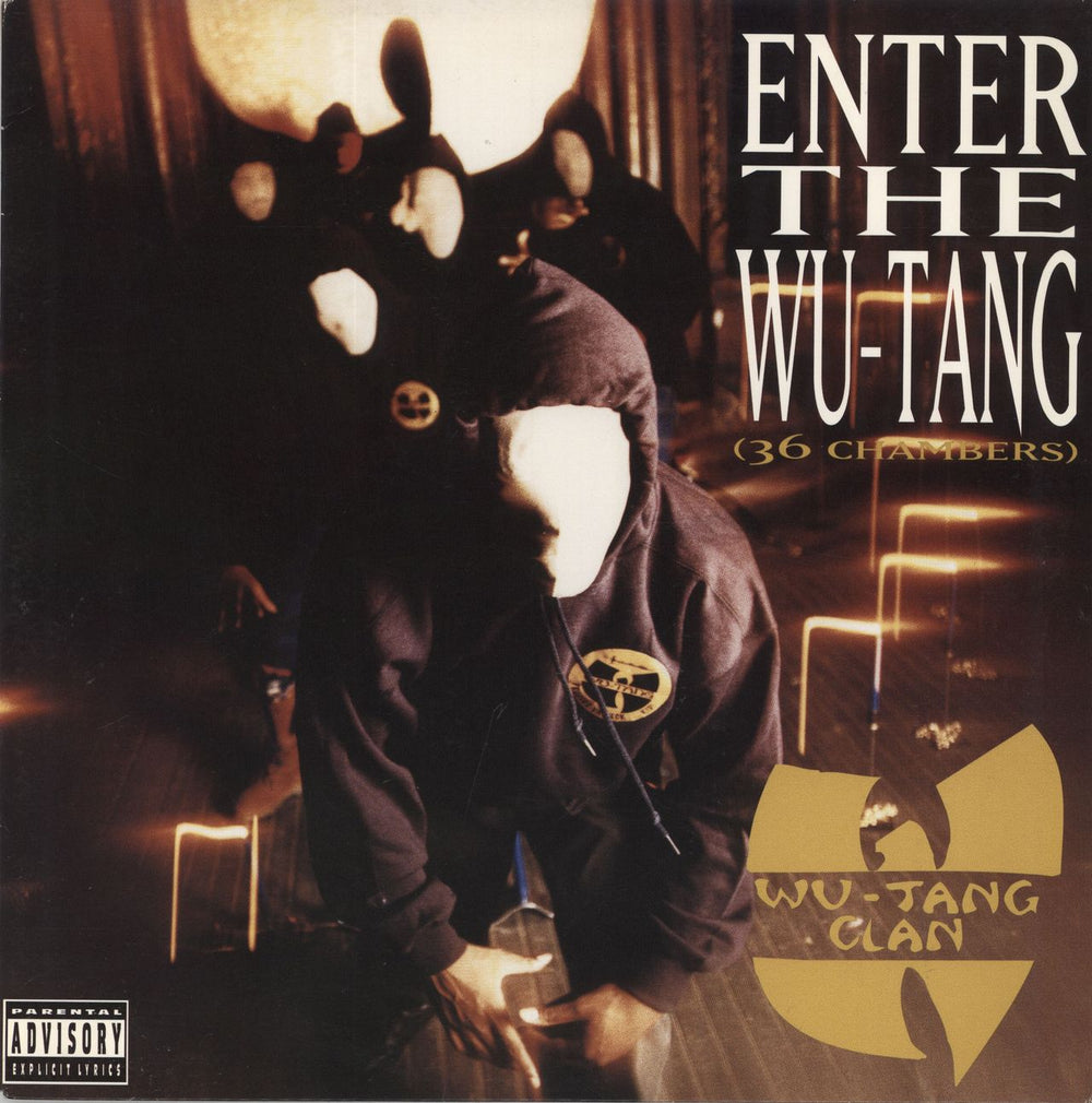 Wu-Tang Clan Enter The Wu-Tang (36 Chambers) - 1st - EX US vinyl LP album (LP record) 66336-1