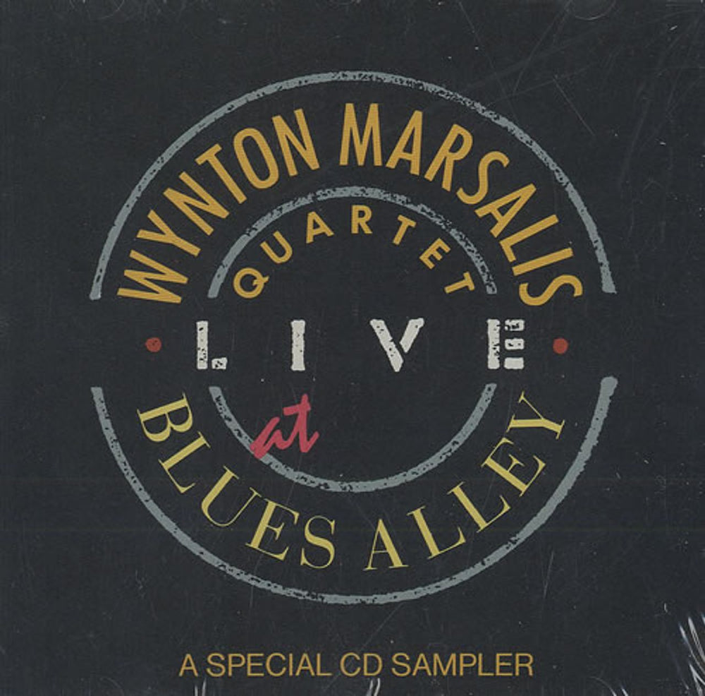 Wynton Marsalis Live At Blues Alley - A Special CD Sampler US Promo CD single (CD5 / 5") CSK-1178