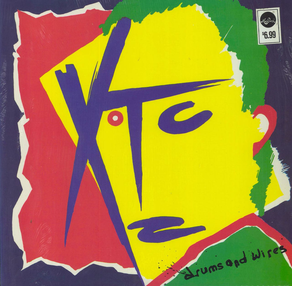 XTC Drums And Wires US vinyl LP album (LP record) VA13134