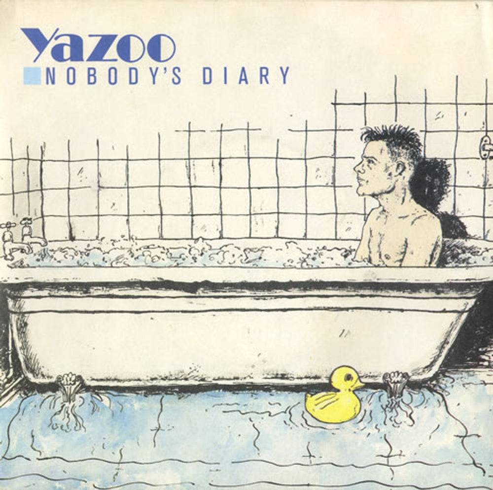 Yazoo Nobody's Diary UK 7" vinyl single (7 inch record / 45) 7YAZ003