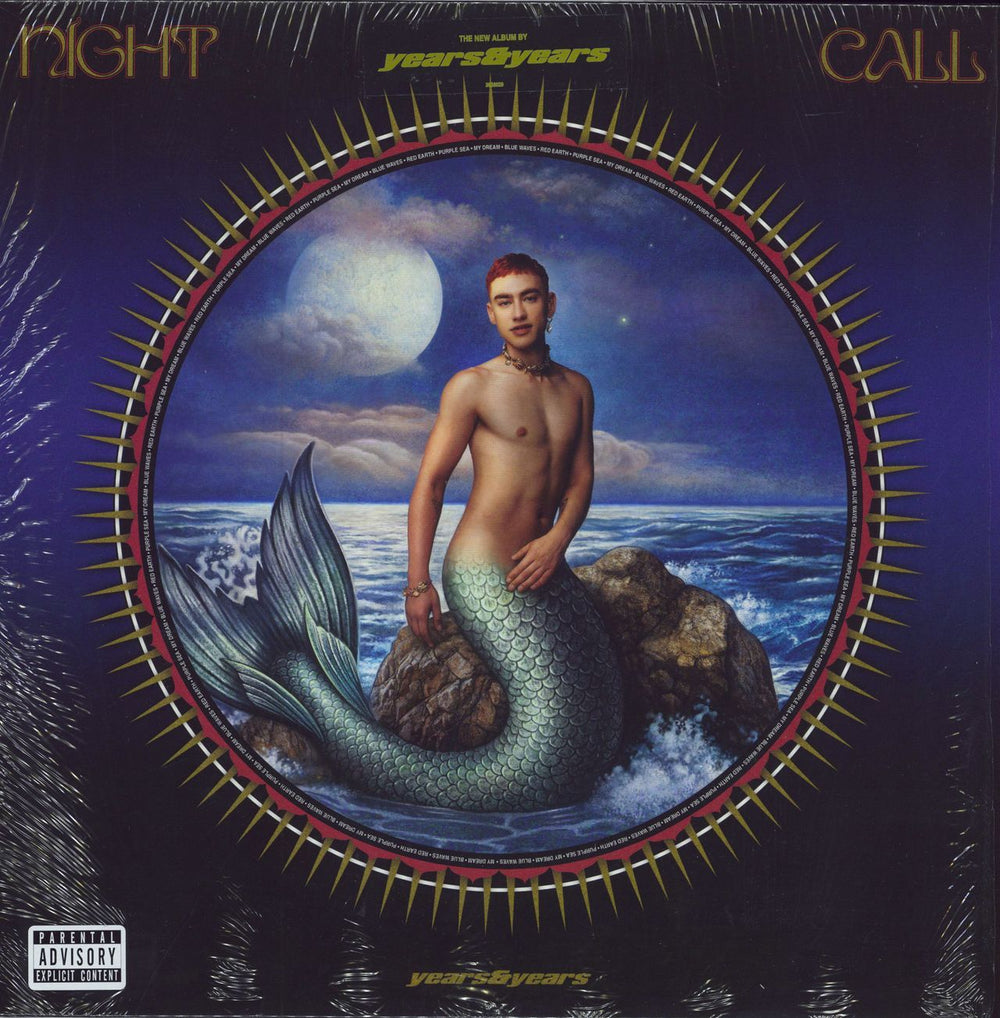 Years & Years Night Call UK vinyl LP album (LP record) 3838029