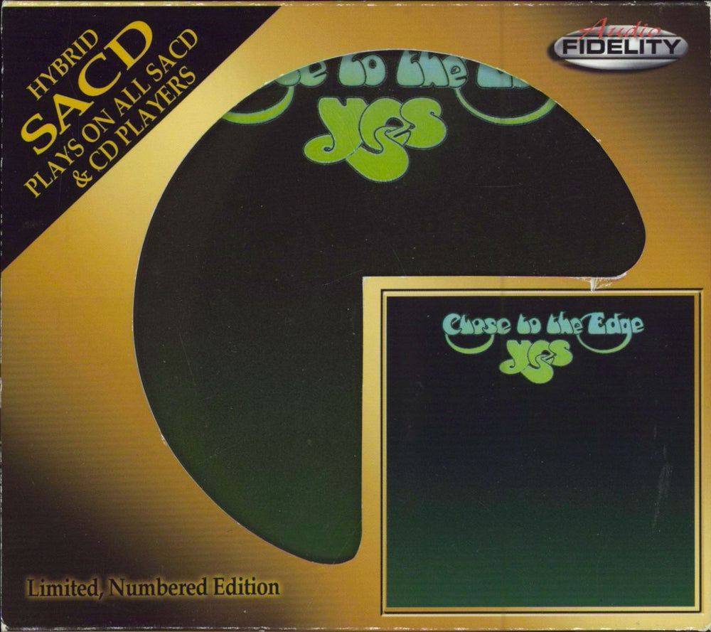 Yes Close To The Edge - Gold US super audio CD SACD AFZ147