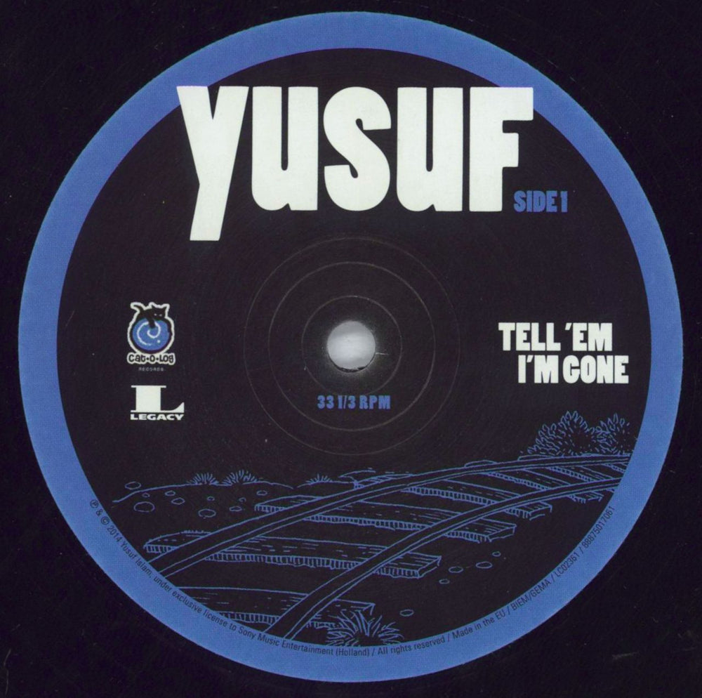 Yusuf Islam Tell 'Em I'm Gone - EX UK vinyl LP album (LP record) YUFLPTE818814